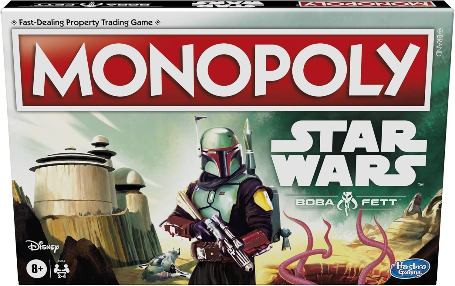 Monopoly: Star Wars Boba Fett Edition - For Young Fans!