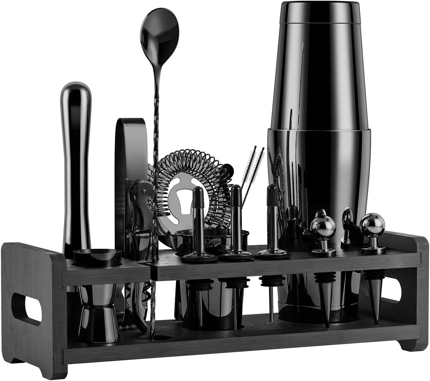 Soing 24-Piece Cocktail Shaker Set: Ultimate Bartender Kit
