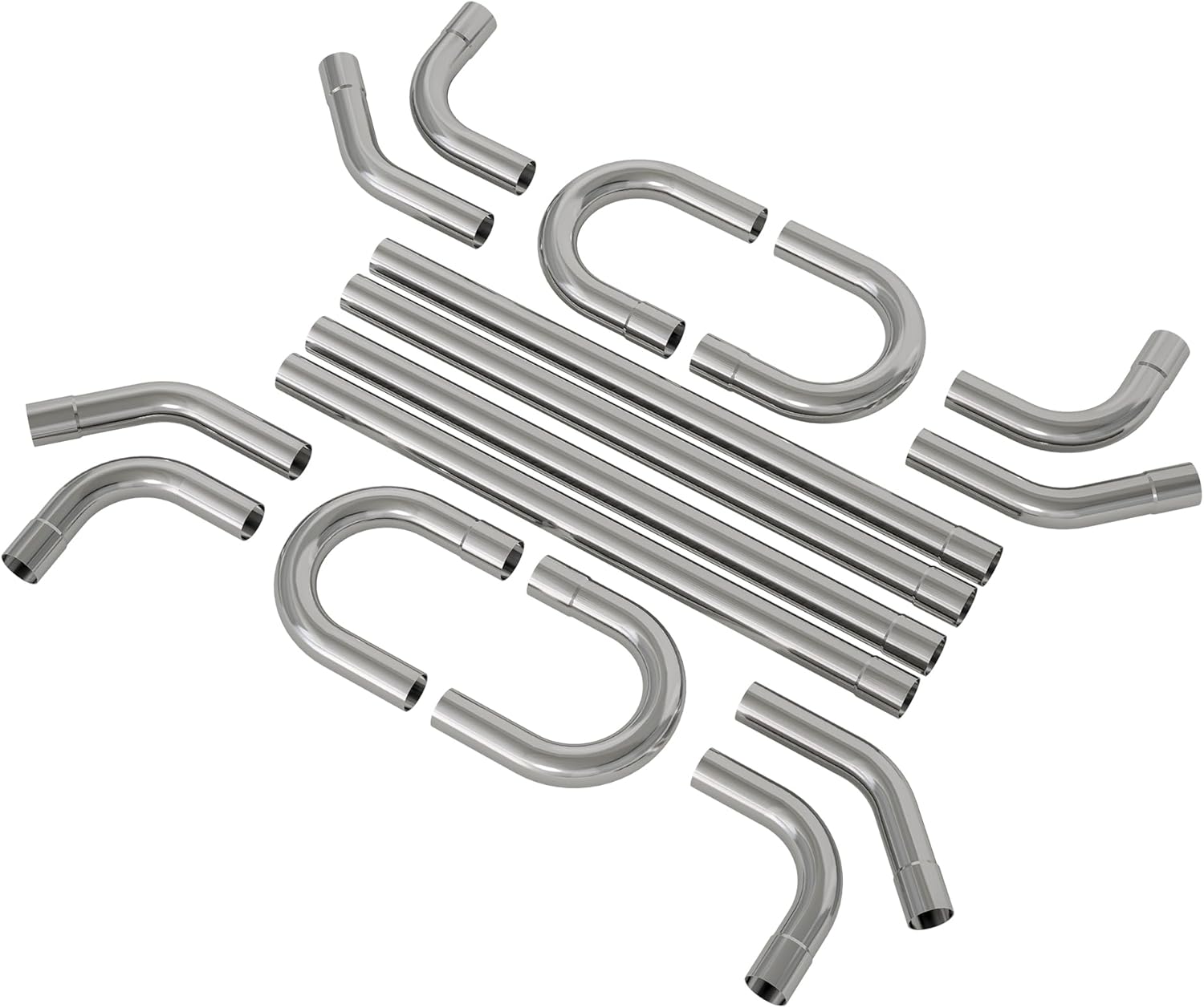Custom Exhaust Pipe Kit 2.5 Inches for DIY Projects and Repairs