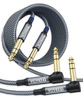 AkoaDa 10ft Instrument Cable 2Pack: Crystal Clear Sound for Your Music Gear