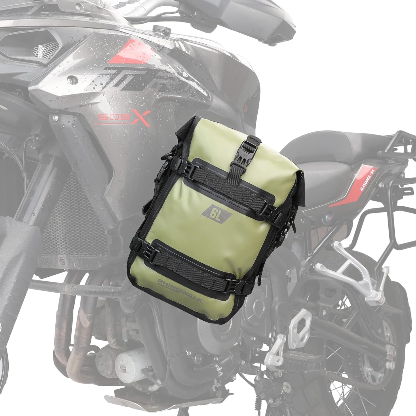 Rhinowalk Motorcycle Crash Bar Bag Waterproof 6L Side Bag