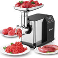 Electric Meat Grinder 3000W with Touch Screen - Home Sausage Maker