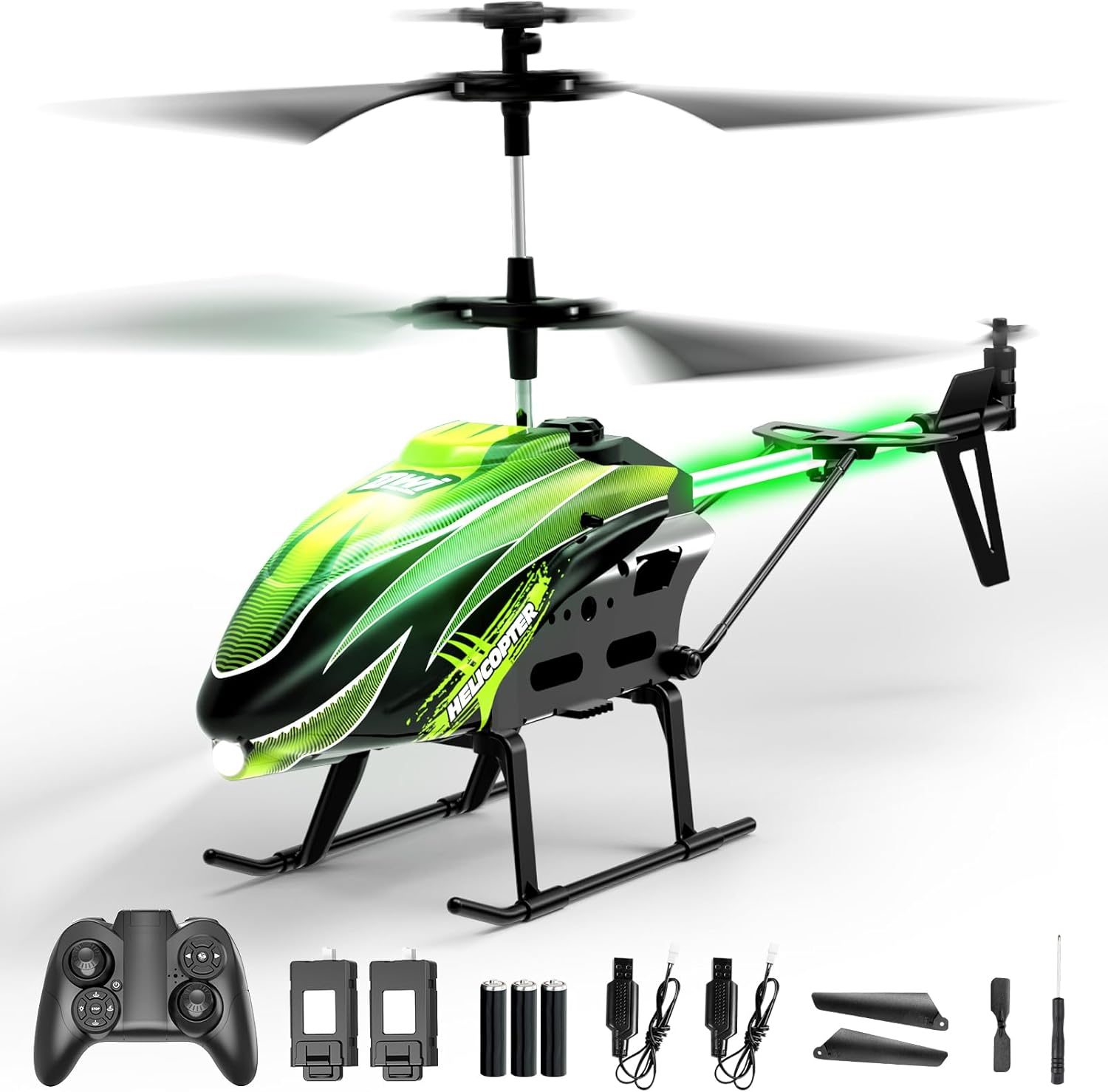 Dwi Dowellin RC Helicopter Toy for Kids with 26 Mins Flight