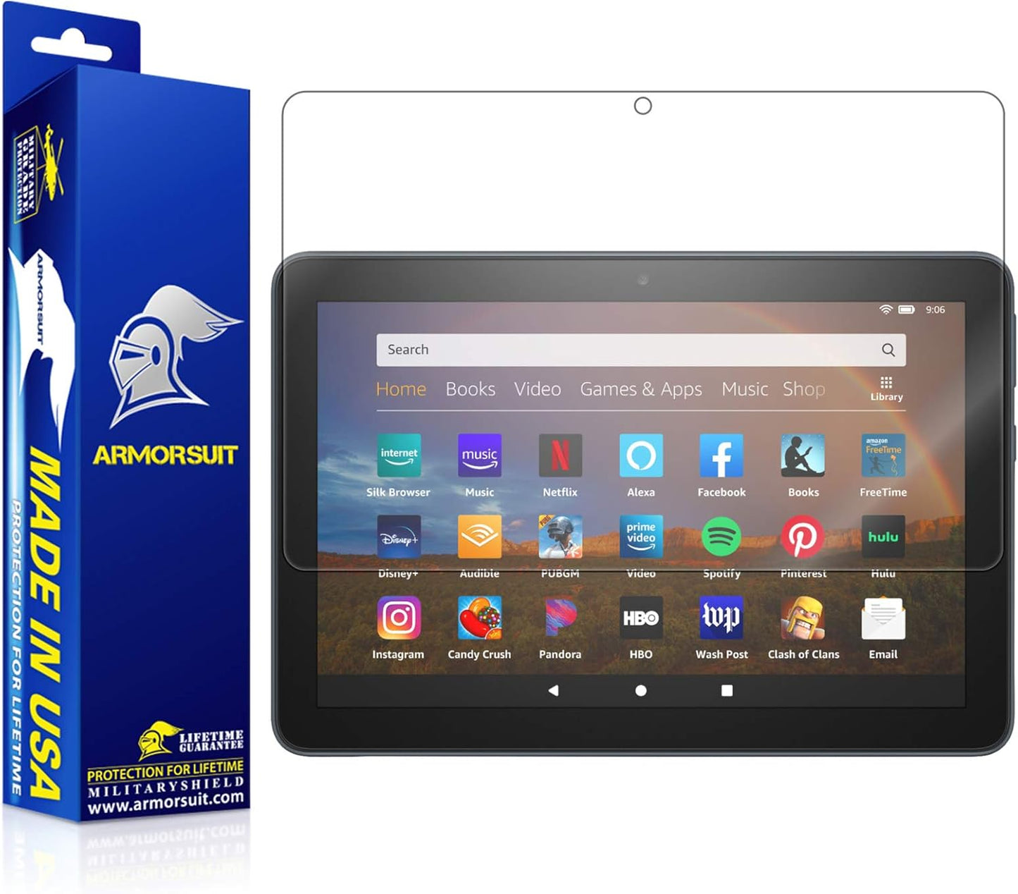 ArmorSuit Screen Protector for Fire HD 8 - Ultimate Protection
