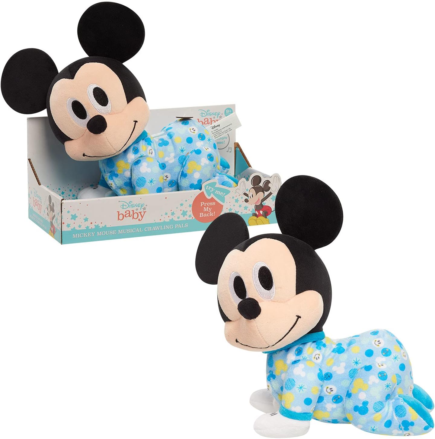 Mickey Mouse Interactive Crawling Plush by Just Play