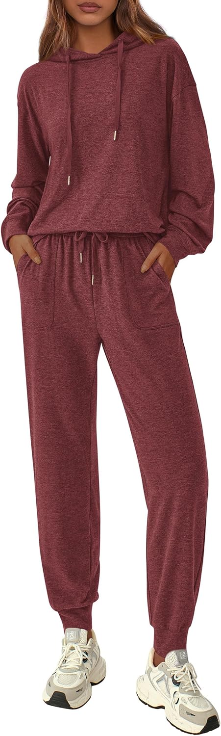 PRETTYGARDEN Women's 2 Piece Lounge Sets for Fall Comfort