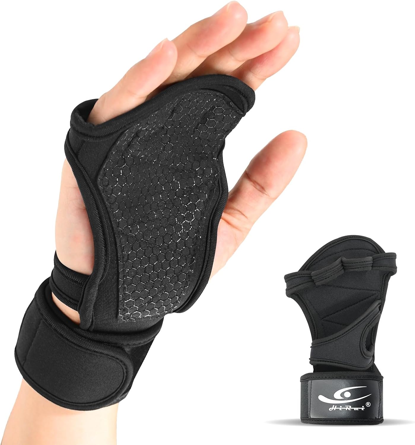 HiRui Ventilated Workout Gloves for Callus-Free Lifts