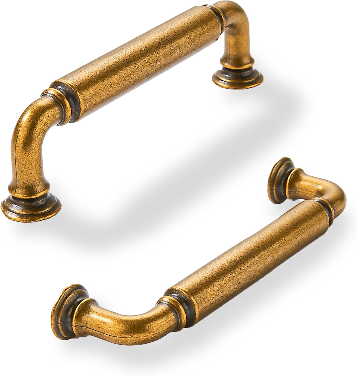 Antique Brass Heavy-Duty Solid Cabinet Pulls for Home Upgrade