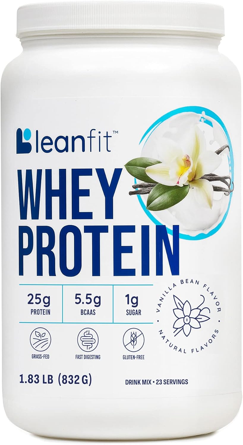 LeanFit WHEY Protein Natural Vanilla for Muscle Recovery and Strength