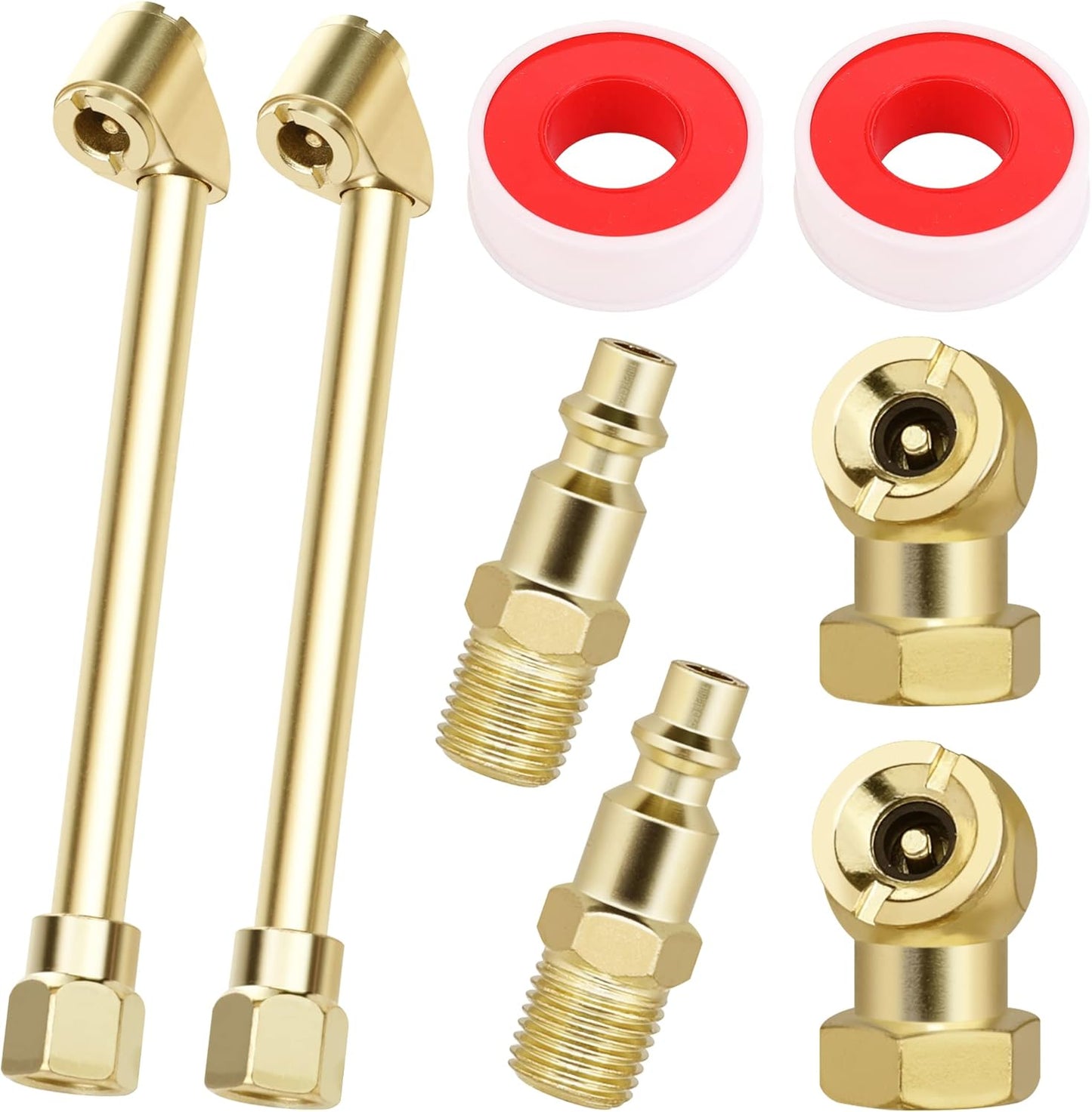 Hromee 8pc Air Chuck Set - Effortless Tire Inflation