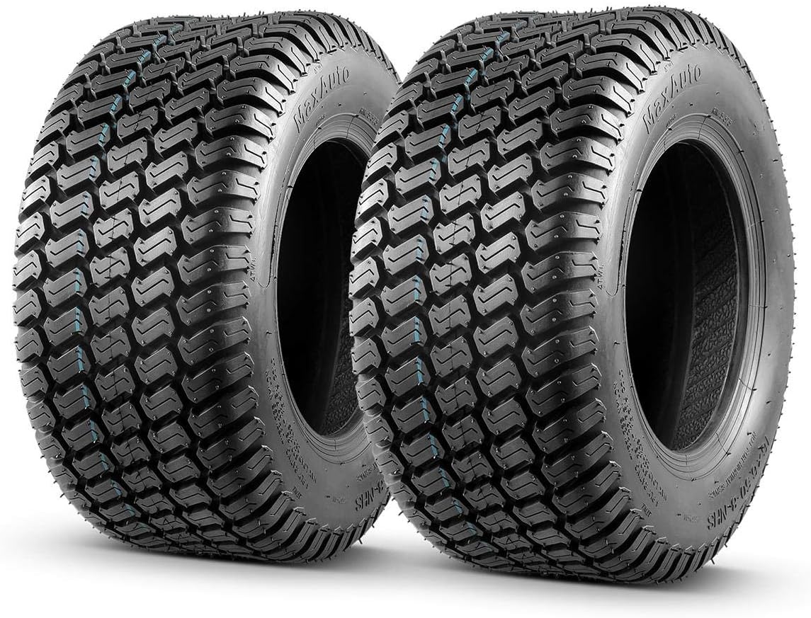 MaxAuto 16x6.50-8 Lawn Mower Tires for Garden Tractors