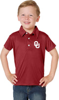 Toddler Boys NCAA Polo Shirt Polyester 2T-5T - Team Logo