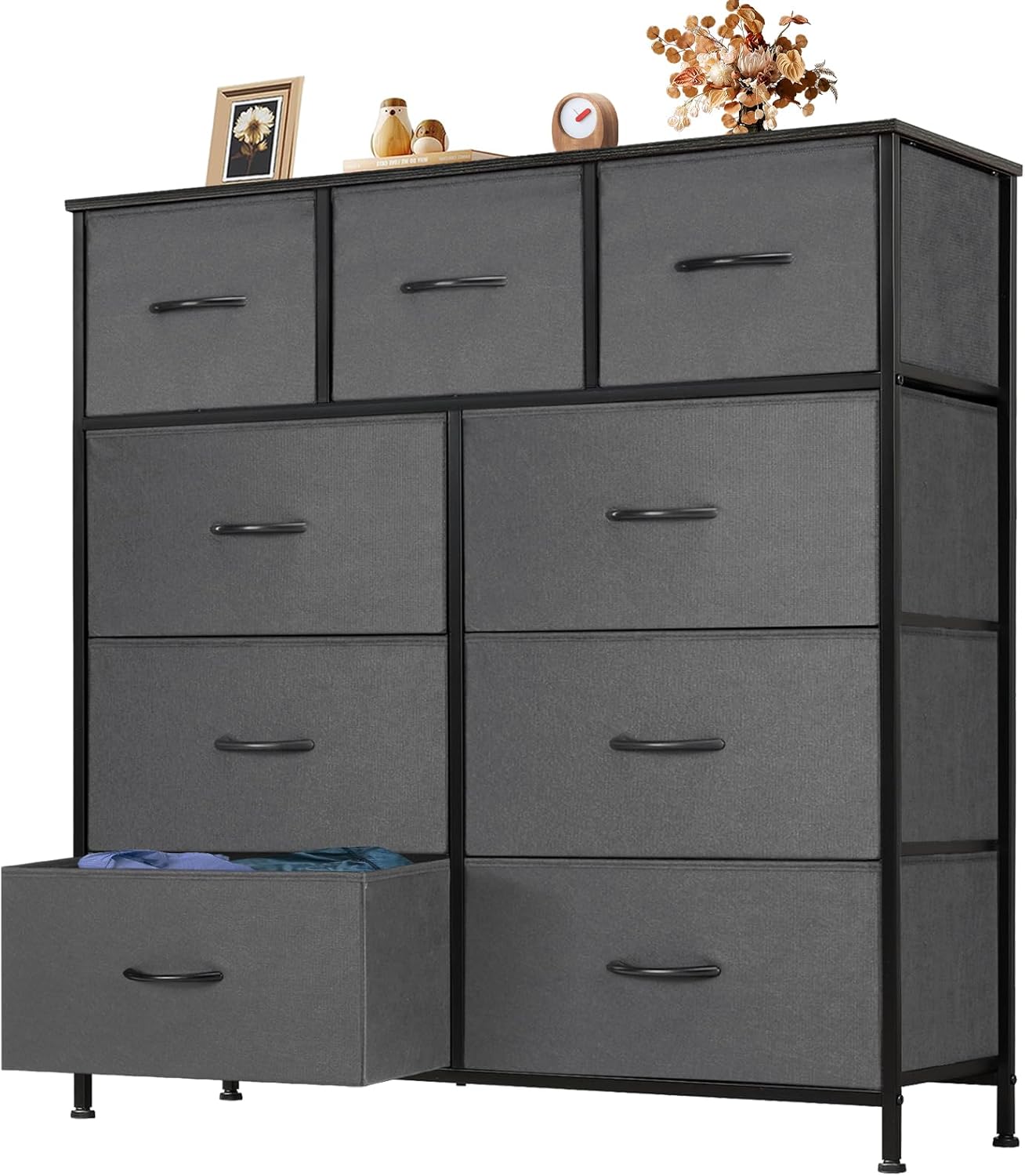 OLIXIS 9 Drawer Storage Dresser - Versatile Organizer for Home