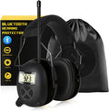 Bluetooth Hearing Protection AM/FM Radio Headphones for Safety