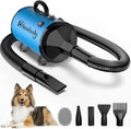 Pet Dryer 5.2HP 3800W Quiet Dog Hair Dryer - Adjustable Speed & Temp