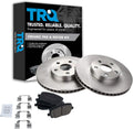 TRQ Front Brake Pad & Rotor Kit for 2003-08 Corolla Matrix Vibe