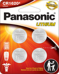 Panasonic CR1620 3.0V Long Lasting Lithium Coin Cell Batteries - 4