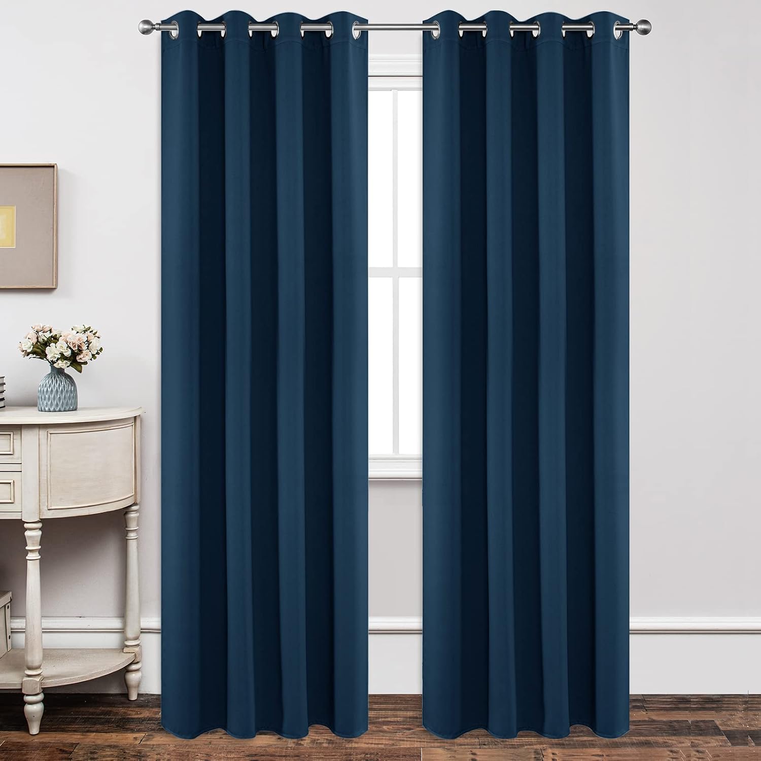 Joydeco Blackout Curtains 95 Inch Length for Living Room & Bedroom