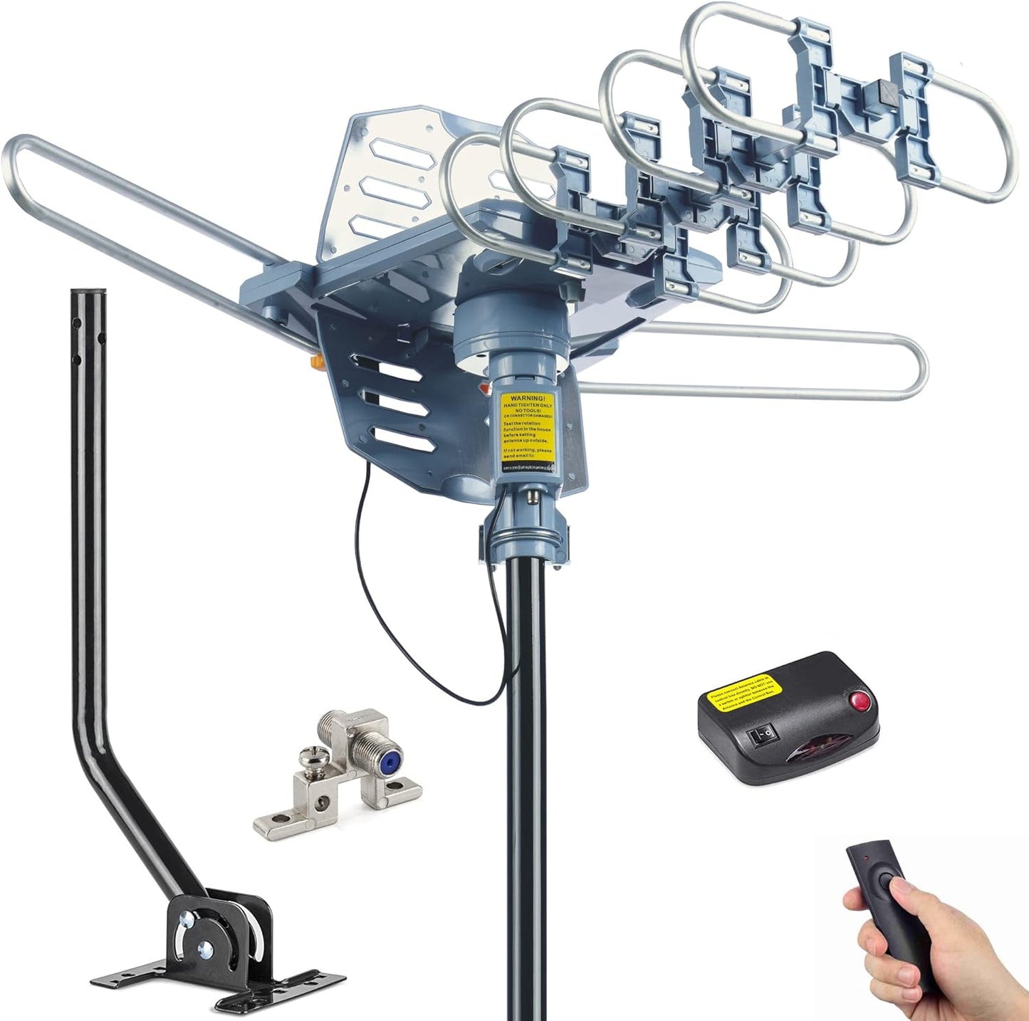 180 Rotation Outdoor TV Antenna Kit