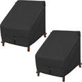 Porch Shield Patio Chair Covers 2 Pack - Deep Seat 34W x 37D x 36H