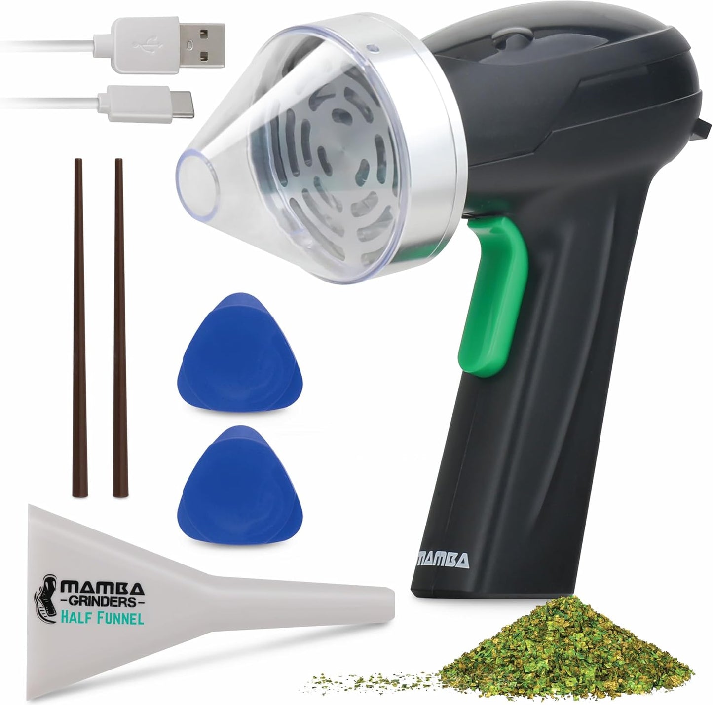Mamba Monster 3.5g Electric Herb Grinder for Effortless Grinding