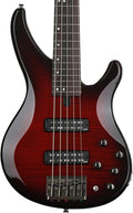 Yamaha TRBX605 5-String Flamed Maple Bass Guitar - Balanced Tone