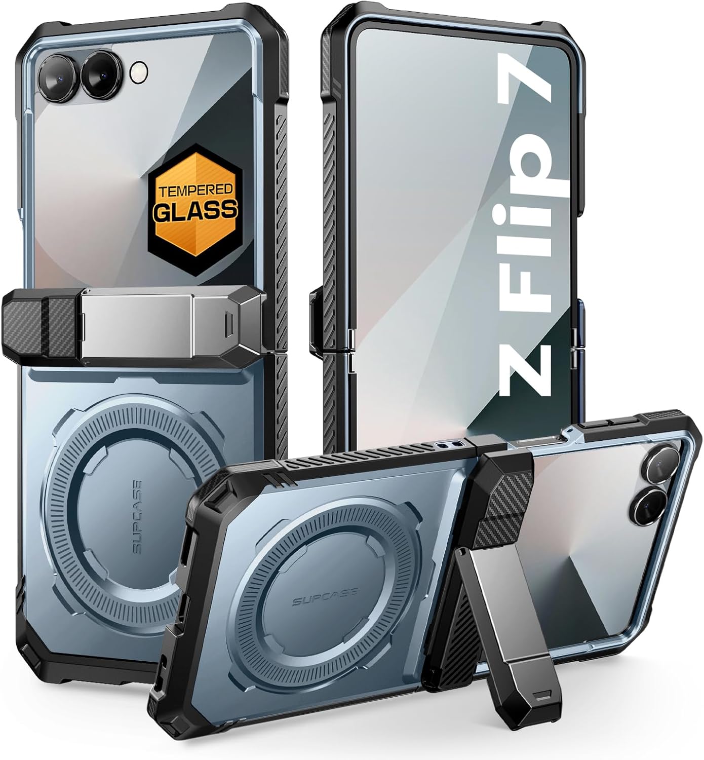 SUPCASE Samsung Galaxy Z Flip 7 Case with Stand & Protection