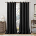 YoungsTex Extra Long Velvet Blackout Curtains 102 in Length - Elegant