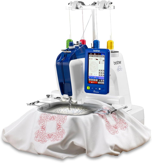 Brother PRS100 Embroidery Machine: Free-Arm Precision