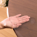 Clear Round Table Cover Protector 42 in - Heavy Duty Clear Table Mat