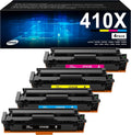 410A 410X Toner Cartridge 4 Pack - High Yield Replacement for HP