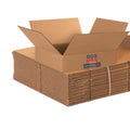 BOX USA 15 x 15 x 4 Corrugated Cardboard Boxes Pack of 25 - Sturdy