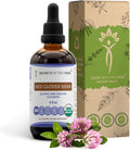 Red Clover Herb Organic Tincture - Alcohol-FREE Women's Extract