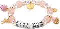 Mother's Day Gifts Word Bracelet - Colorful Beads & Positive Message