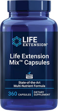 Life Extension Mix Capsules - High-Potency Whole-Body Multivitamin