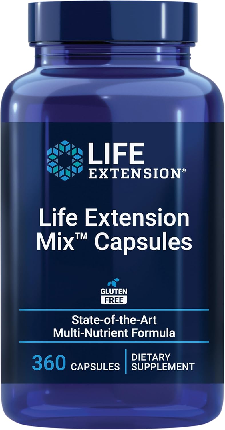 Life Extension Mix Capsules for Whole-Body Health and Aging