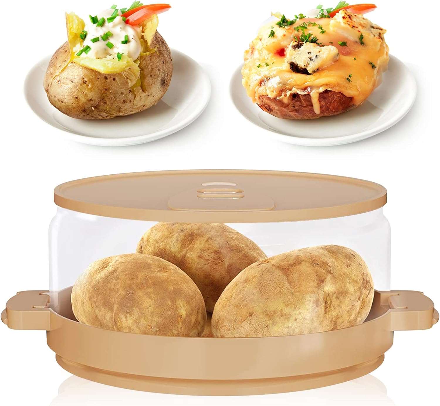 BPA-Free Microwave Potato Cooker - Tender & Fluffy!