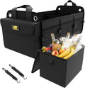 Car Trunk Organizer with Cooler - Large 100L Collapsible Storage