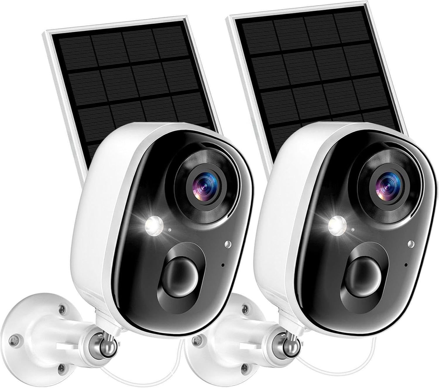 Wireless Outdoor Security Camera with 2K Night Vision and Alerts