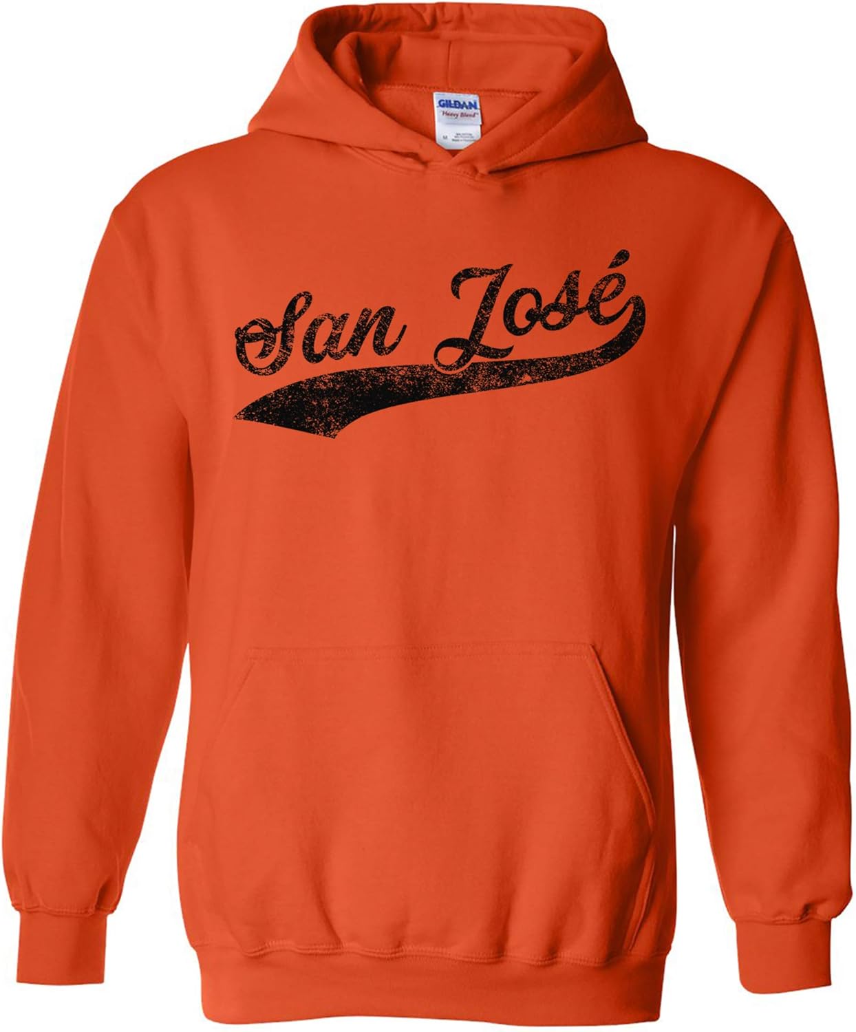Hometown Baseball Script Hoodie - Perfect for San Jose Fans