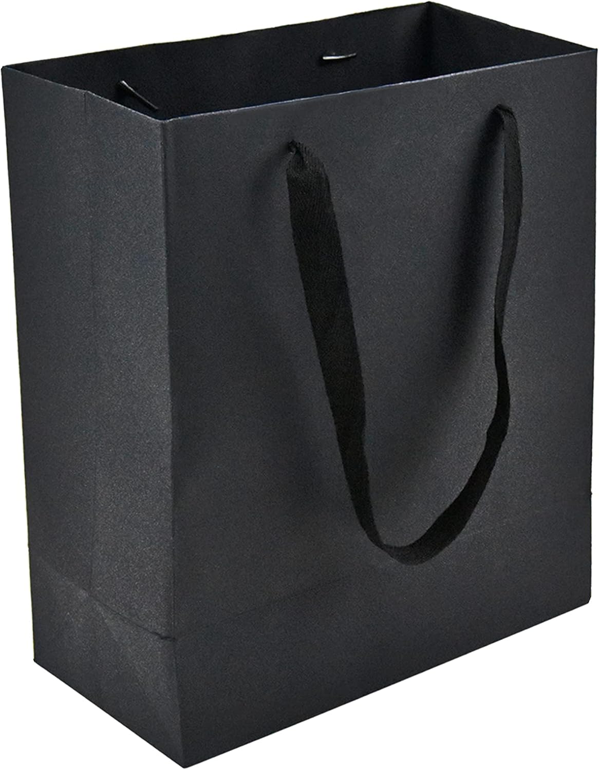30 Pack Black Gift Bags with Ribbon Handles for Every Occasion