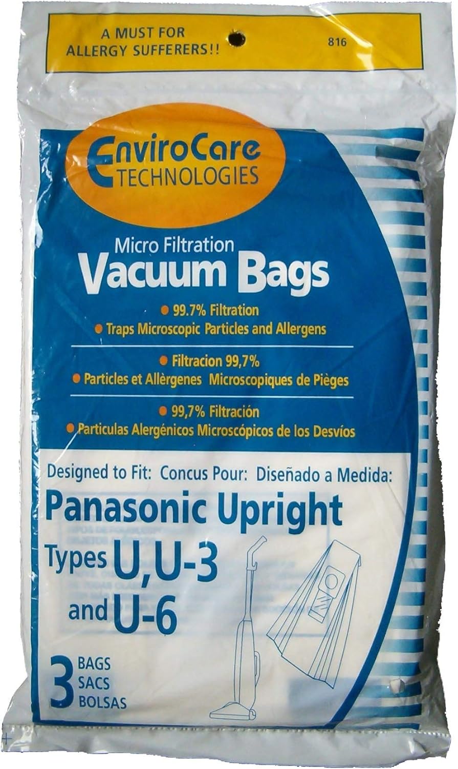 Panasonic Upright Vacuum Bags: Clean with Precision!