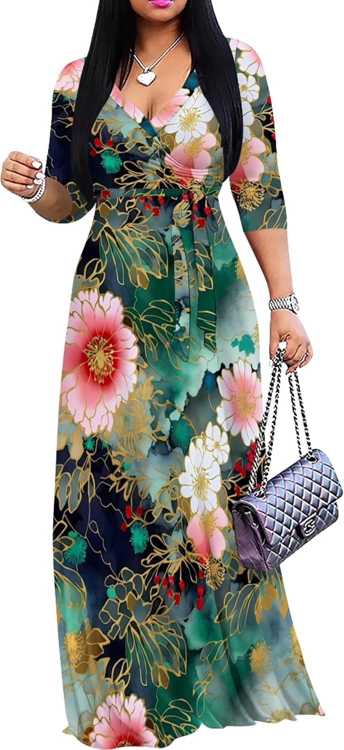 PinkPatty Women's Plus Size Maxi Dresses for Every Occasion