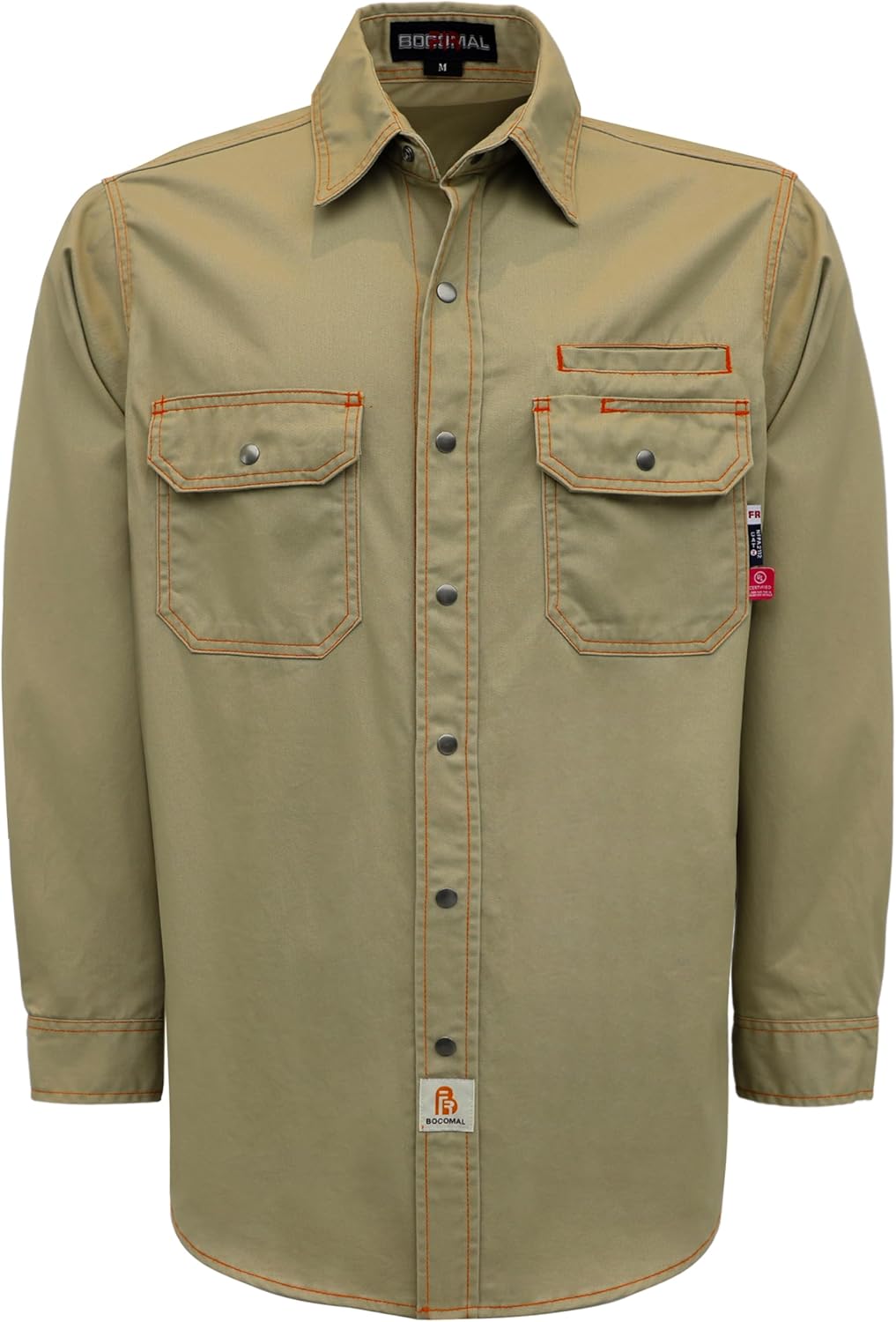 BOCOMAL FR Shirts for Men: Durable Fire Resistant Workwear