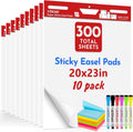 Thickened Sticky Easel Pad 20 x 23 in - Durable Chart Paper