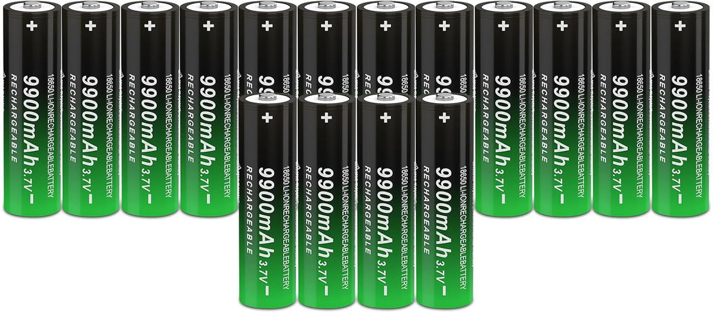 Long-Lasting 18650 Rechargeable Batteries Pack