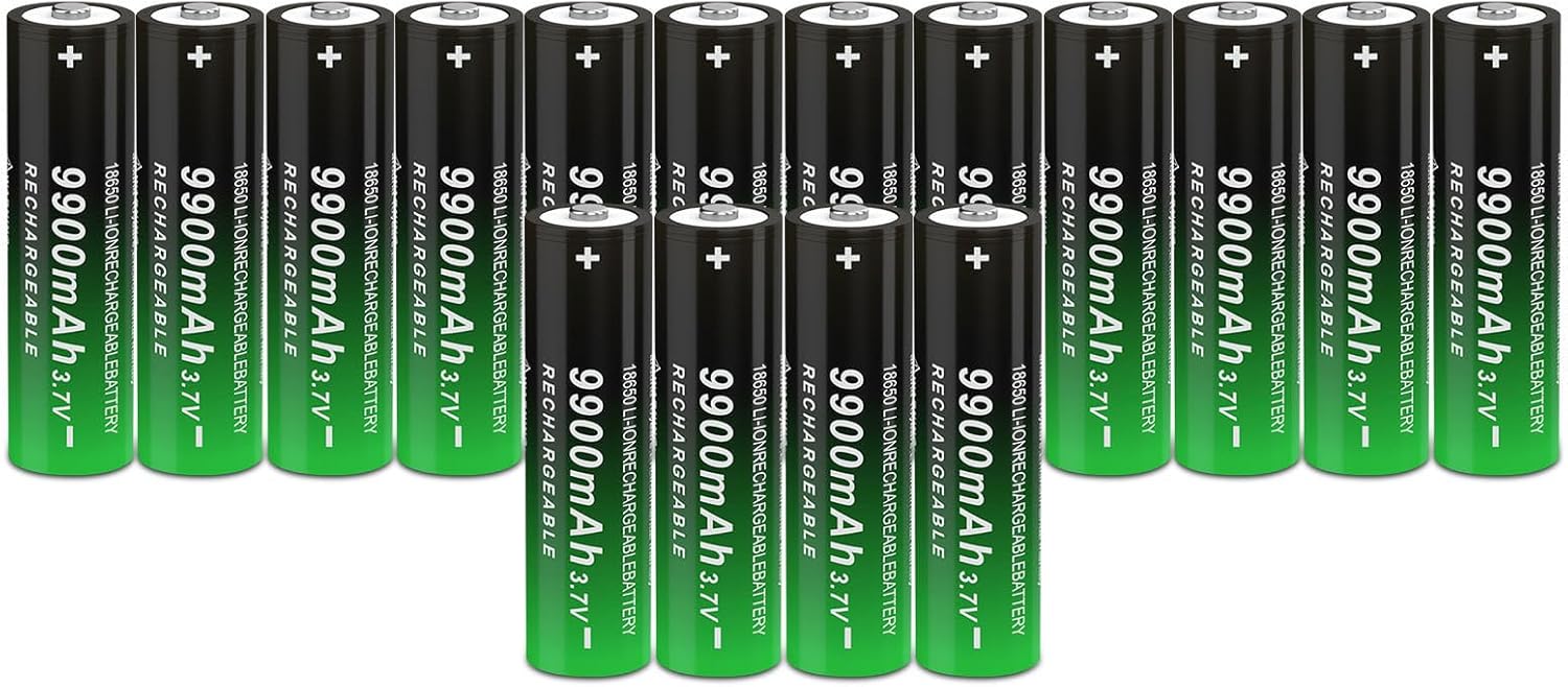 Long-Lasting 18650 Rechargeable Batteries Pack