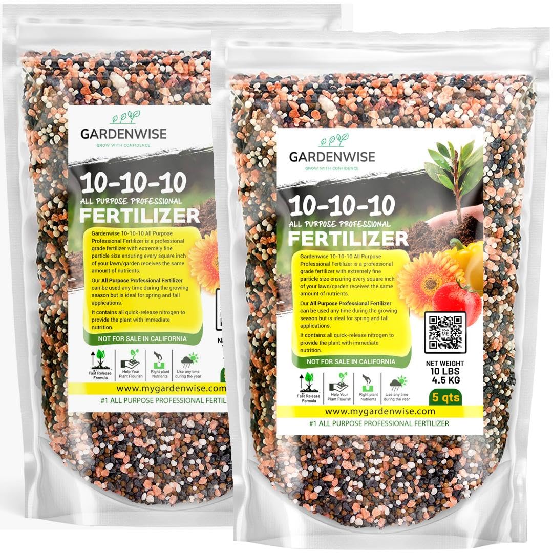 10-10-10 All-Purpose Fertilizer for Thriving Indoor/Outdoor Plants