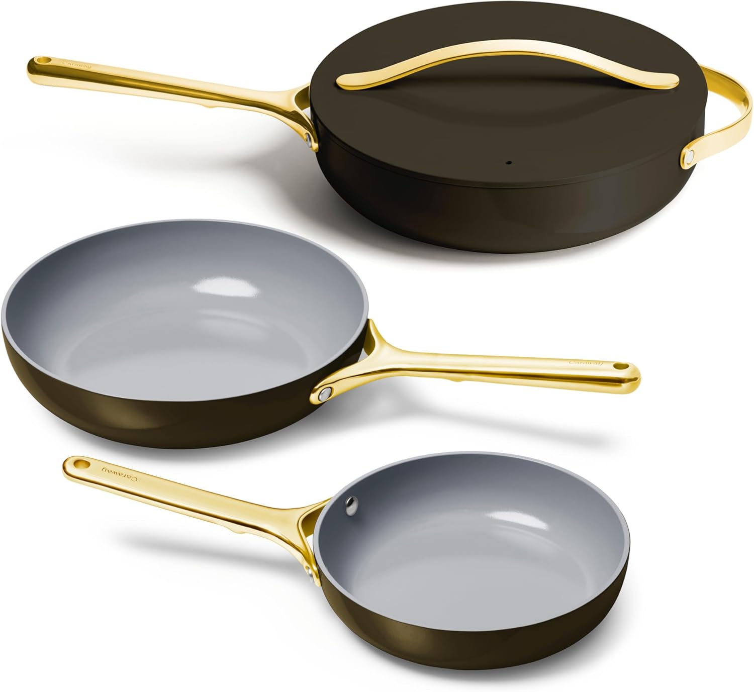 Caraway Non-Stick Fry Pan Set - Versatile Cookware for All