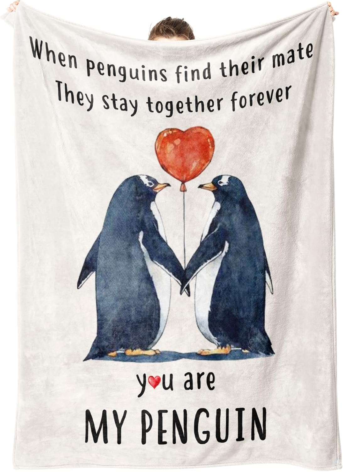 Romantic Wedding Anniversary Blanket Gift for Him or Her